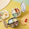 New Cartoon Four-In-One Seasoning Box Large-Capacity Kitchen Compartment Seasoning Box Chicken Salt Seasoning Set Box - Image 3