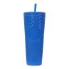 Large Capacity Coffee Cup 710ml Durian Cup Diamond Creative Plastic Straw Cup with Lid Reusable Mug - Image 29
