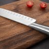 Hollow Handle Western Kitchen Knife 7 Inches Household Chef Knife Slicing Meat Cooking Japanese Knife Chef Knife - Image 5