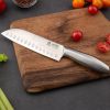 Hollow Handle Western Kitchen Knife 7 Inches Household Chef Knife Slicing Meat Cooking Japanese Knife Chef Knife - Image 2