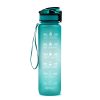 1L Plastic Water Bottle Tritan Frosted Gradient Bouncing Water Bottle Sports Water Bottle Space Cup Travel Mug - Image 6