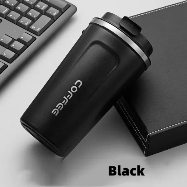 tainless Steel Coffee Cup Travel Thermal Mug Leak-Proof Thermos Bottle Tea Coffee Mug Vacuum Flask Insulated Cups - Image 10