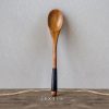 Japanese Nanmu Winding Spoon and Fork Set Wooden Coffee Stirring Spoon Wooden Spoon and Fork - Image 10
