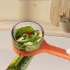 Kitchen Multi-Functional Peeler With Bucket Storage Scratcher Fruit Peeling Knife Storage Peeler Kitchen Gadgets - Image 14