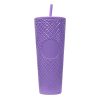 Large Capacity Coffee Cup 710ml Durian Cup Diamond Creative Plastic Straw Cup with Lid Reusable Mug - Image 26