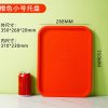 3 SIZE Large Foodservice Tray, Rectangular food trays Plastic Drink Serving Tray for Serving Drinks Snacks Tea - Image 6
