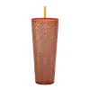Large Capacity Coffee Cup 710ml Durian Cup Diamond Creative Plastic Straw Cup with Lid Reusable Mug - Image 23