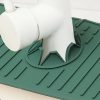 Kitchen Faucet Splash Pad Silicone Sink Faucet Splash Guard Mat Sponge Drain Rack Countertop Protector for Bath Kitchen Gadgets - Image 5