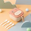 New Cartoon Four-In-One Seasoning Box Large-Capacity Kitchen Compartment Seasoning Box Chicken Salt Seasoning Set Box - Image 7