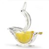 Kitchen Gadgets Acrylic Lemon Juice Press Manual Transparent Small Fruit Juicer - Image 3