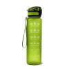 1L Plastic Water Bottle Tritan Frosted Gradient Bouncing Water Bottle Sports Water Bottle Space Cup Travel Mug - Image 14