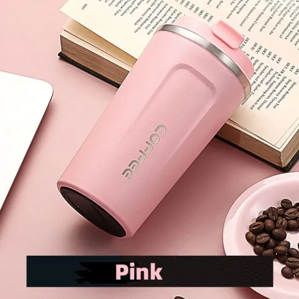 tainless Steel Coffee Cup Travel Thermal Mug Leak-Proof Thermos Bottle Tea Coffee Mug Vacuum Flask Insulated Cups - Image 13