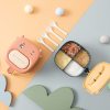 New Cartoon Four-In-One Seasoning Box Large-Capacity Kitchen Compartment Seasoning Box Chicken Salt Seasoning Set Box - Image 4