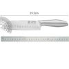 Hollow Handle Western Kitchen Knife 7 Inches Household Chef Knife Slicing Meat Cooking Japanese Knife Chef Knife - Image 6