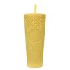 Large Capacity Coffee Cup 710ml Durian Cup Diamond Creative Plastic Straw Cup with Lid Reusable Mug - Image 30