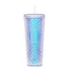 Large Capacity Coffee Cup 710ml Durian Cup Diamond Creative Plastic Straw Cup with Lid Reusable Mug - Image 8