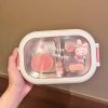 Cute portable stainless steel lunch box lunch box lunch box - Image 4