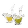 Kitchen Gadgets Acrylic Lemon Juice Press Manual Transparent Small Fruit Juicer - Image 2