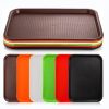 3 SIZE Large Foodservice Tray, Rectangular food trays Plastic Drink Serving Tray for Serving Drinks Snacks Tea - Image 2