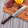 Professional Damascus Steel Chef Knife for Home and Restaurant Cooking  kitchen knife - Image 4