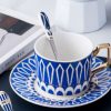 Nordic minimalist ceramic coffee cups and plates, English black tea cups, water utensils, tea cups, household offices