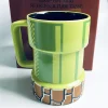 Creative 420mL Super Mario Apertures Shape Coffee Mug Cartoon Drinkware Ceramic Cups Birthday Xmas Gift for Friends or Kids